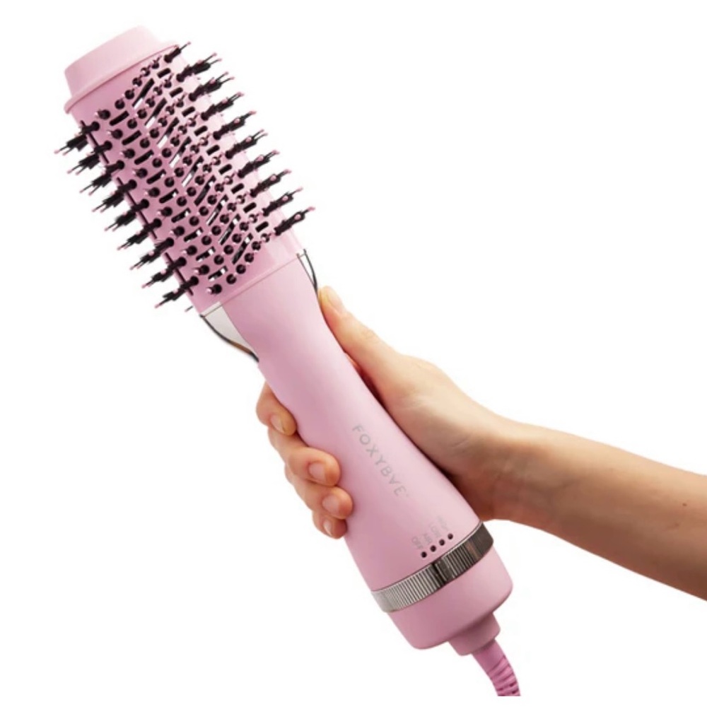 Pink Hair Dryer Brush
